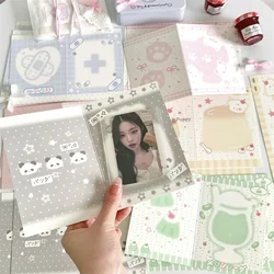 10 Teile/paket Koreanischen Stil Kpop Foto Karte Zurück Verpackung Karte Set Verpackung Verkaufen Album Idol Foto Geschenk Paket Karte Liefert