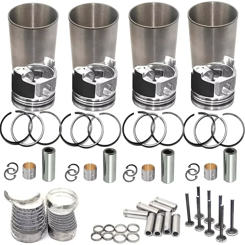 V1505T Crawler Excavator Engine Overhaul Rebuild Kit Piston 16060-21114 16060-21110 Cylinder Liner 16060-02310