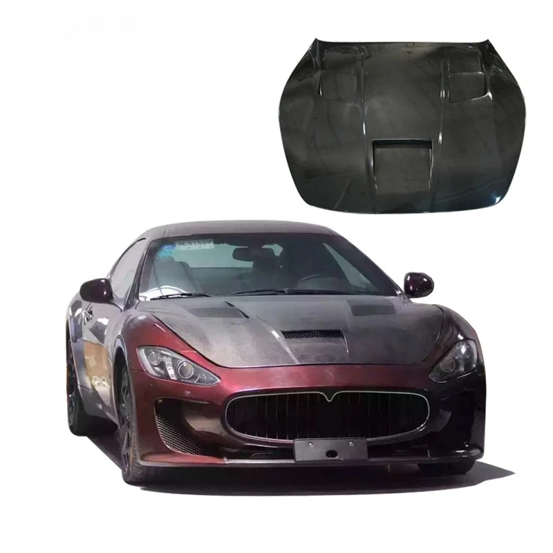 

Suitable for 2007-2020 Maserati GranTurismo Modified DMC Carbon Fiber Engine Hood