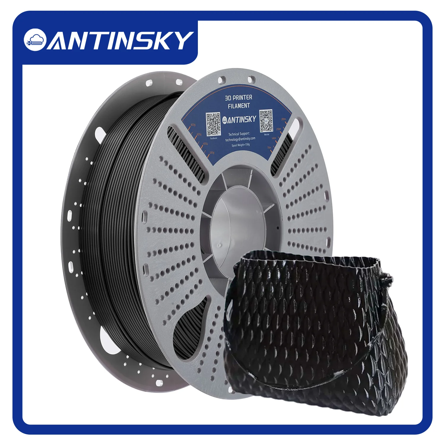 Tpu Flexible Filament - ANTINSKY TPU95A-HS Filamento TPU ad Alta