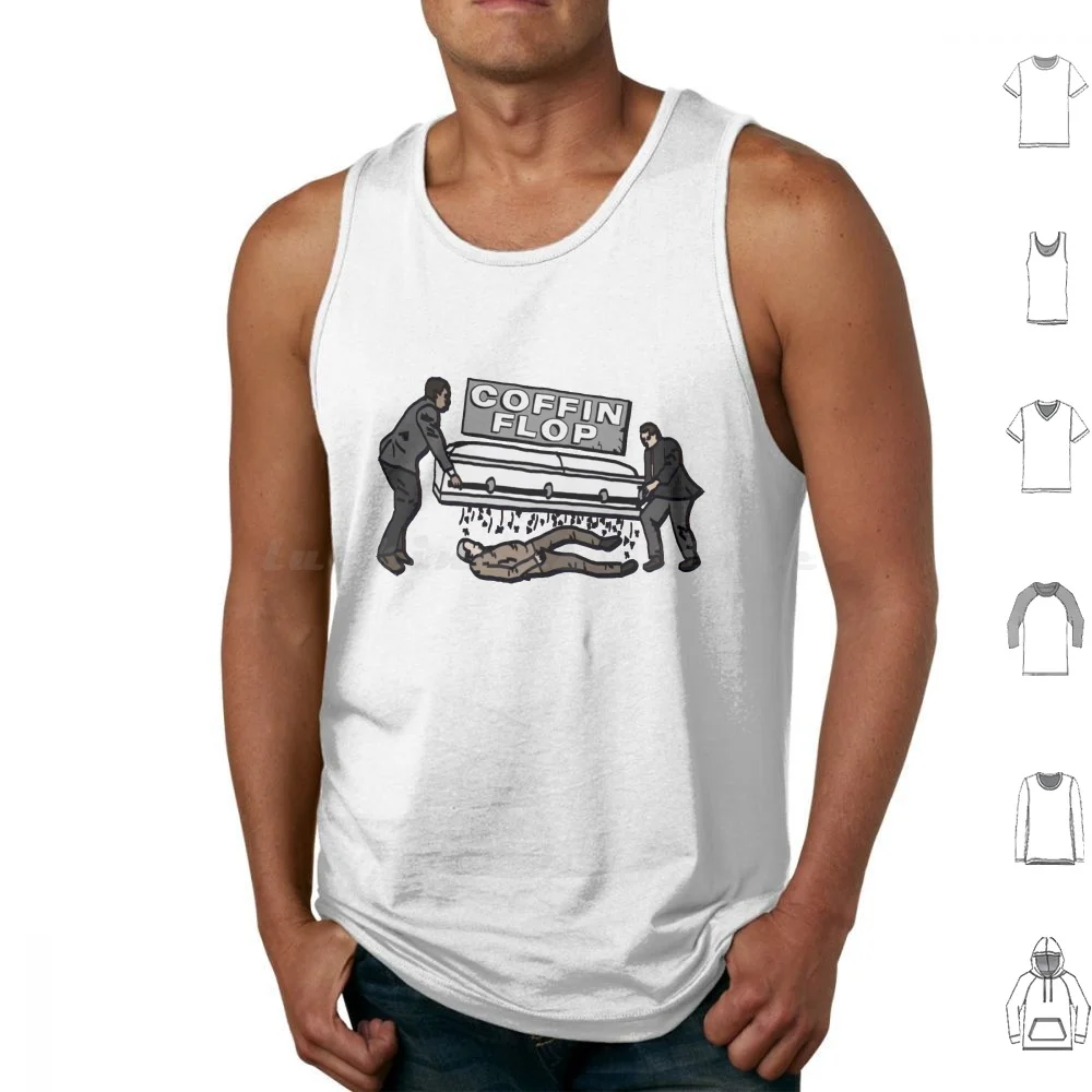 Coffin Flop ( I Think You Should Leave ) Active Tank Tops Vest Sleeveless I Think You Should Leave Tim Robinson Itysl Comedy