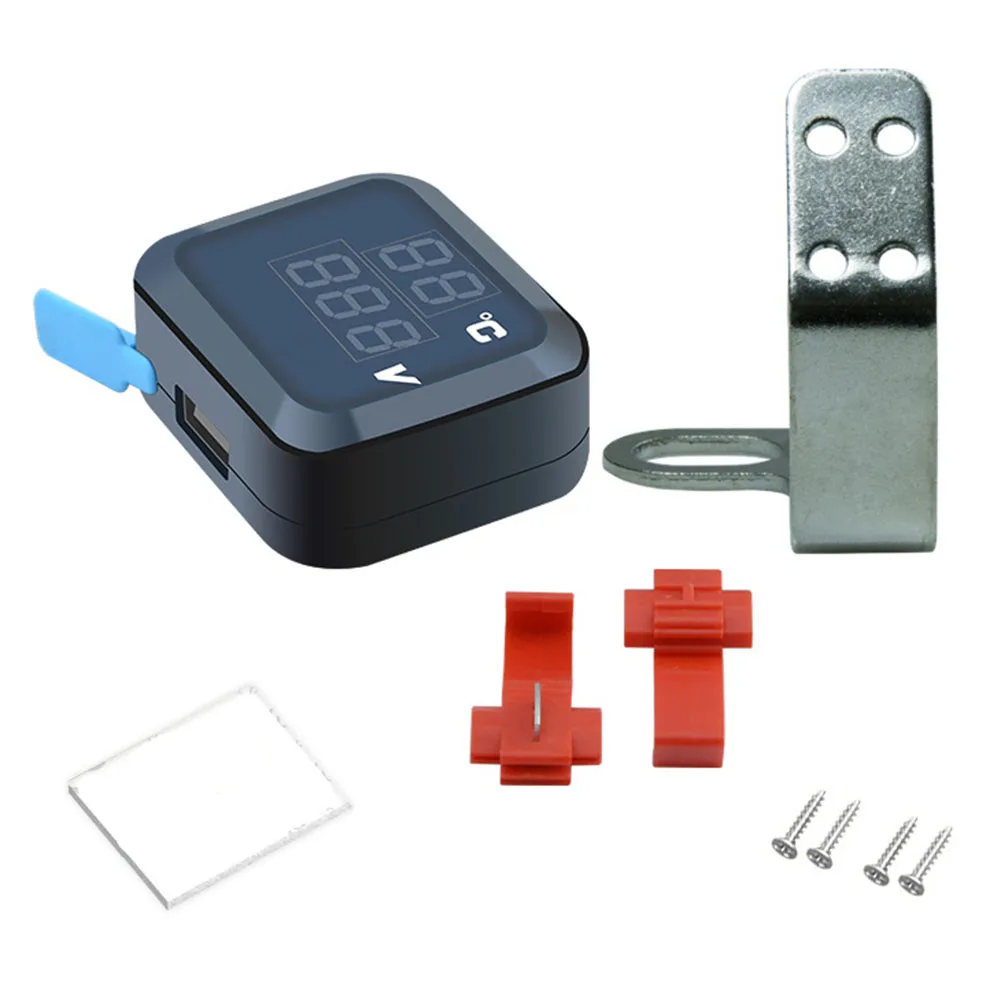 

Digital Motorcycle Thermometer and Voltmeter 3 in 1 Multi Function Meter for Temperature Tracking on Your Ride