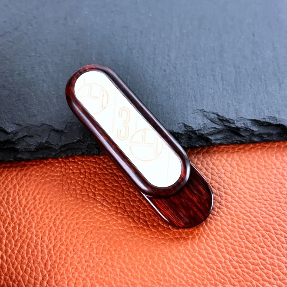 AEFedc's 3rd Anniversary Signing - Blood Sandalwood Peek Dingding Straight Push Fingertip Card Desktop Decompression Toy