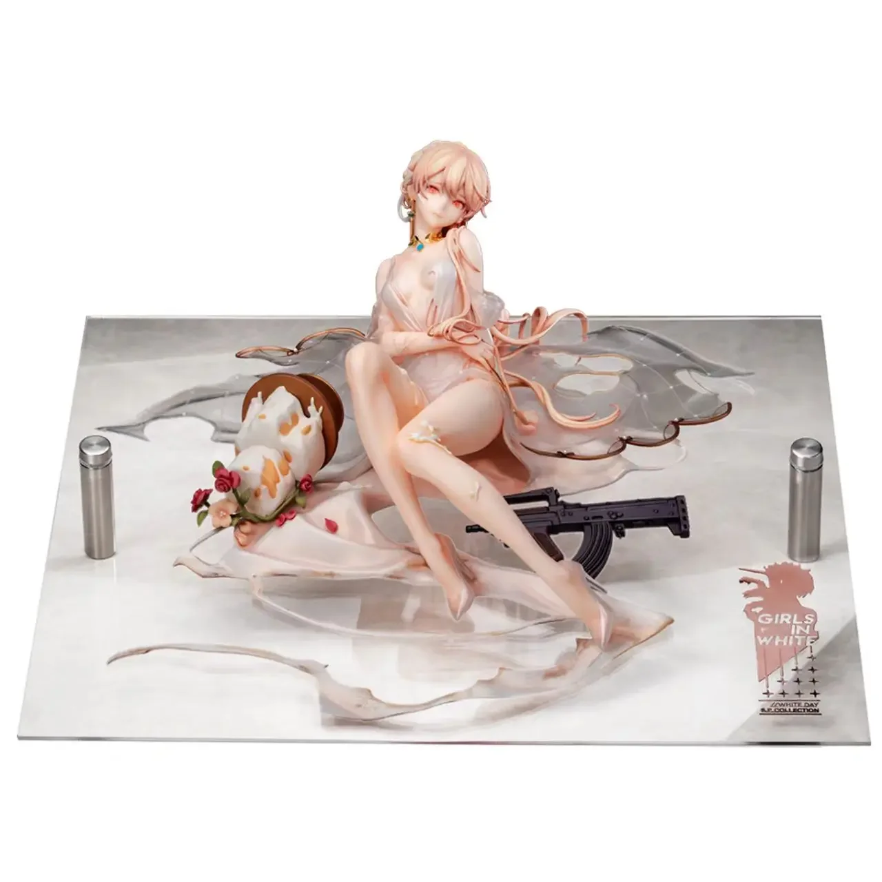 

【Presale】Girls-frontline Anime Figurine OTs-14 Statue Figures Game Character Sculpture Action Figurals Collectible Model Toy