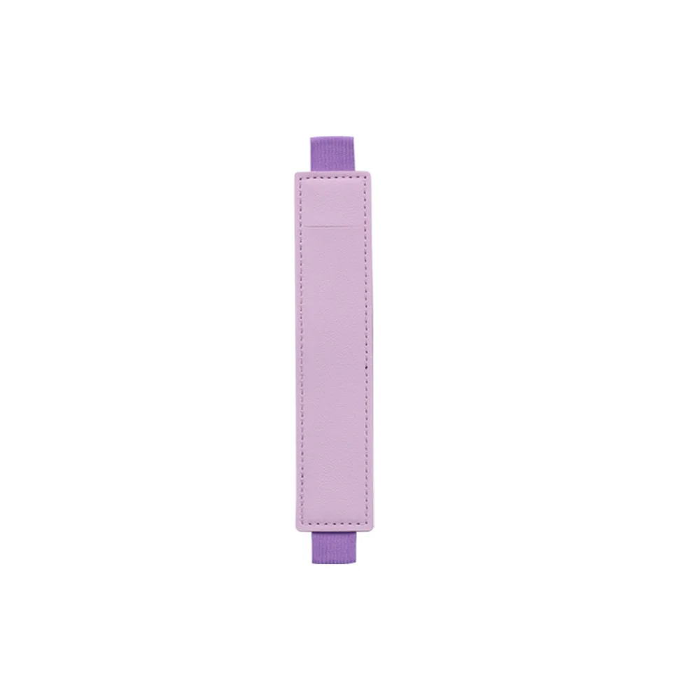 1 st PU-leer elastische notebookbandhouders verstelbare penhoes potloodzakje houder riem voor notebookbinder