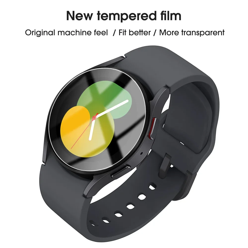 For Samsung Galaxy Watch 7 6 5 4 4Classic Active 2 Watch 3 40/41/42/44/45/46mm Tempered Glass Film HD Clear Screen Protector