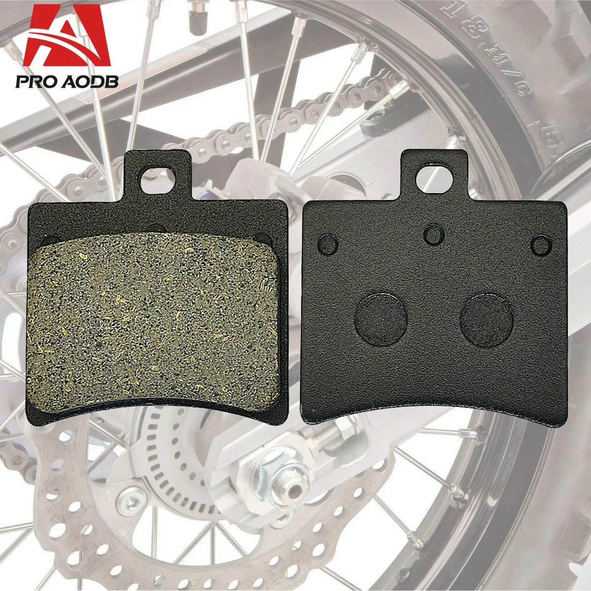 

Rear Disc Brake Pads For Keeway RKV TX 125 150 200 Benelli VLM VLX VLC 150 200 STELS FLAME 200 Leopard Tomcat200 etc Motorcycle