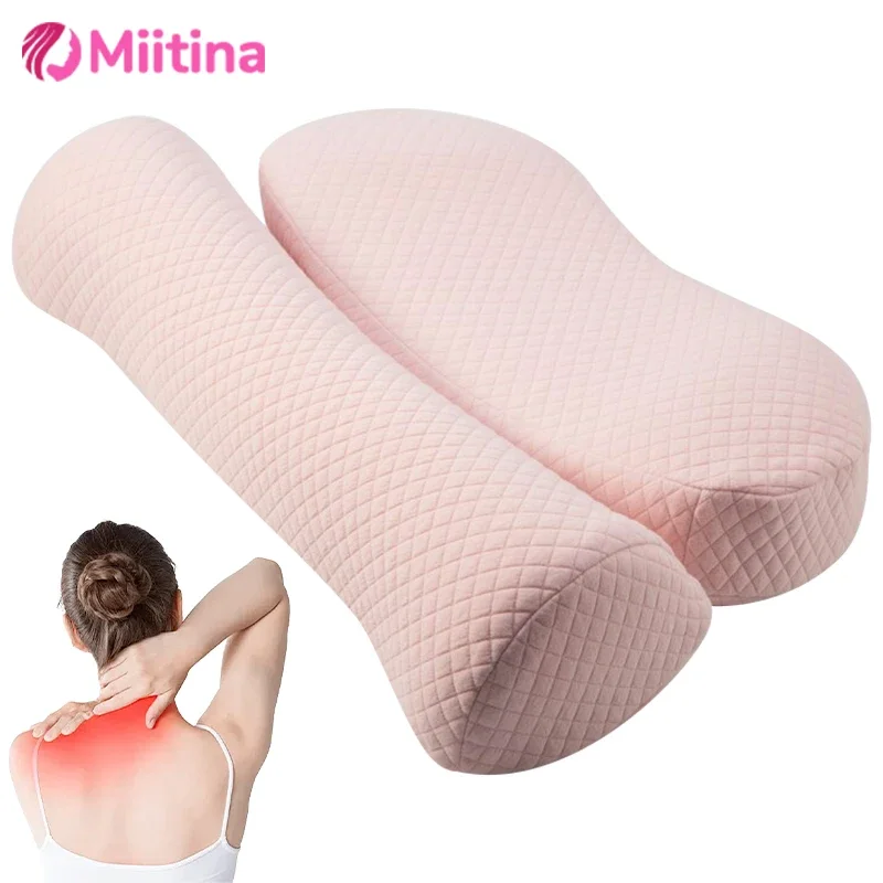 

Memory Foam Cervical Pillow Contour Bed Pillow for Side Sleeper Orthopedic Sleeping Aid Soft Comforter Ideal for Every Sleeper