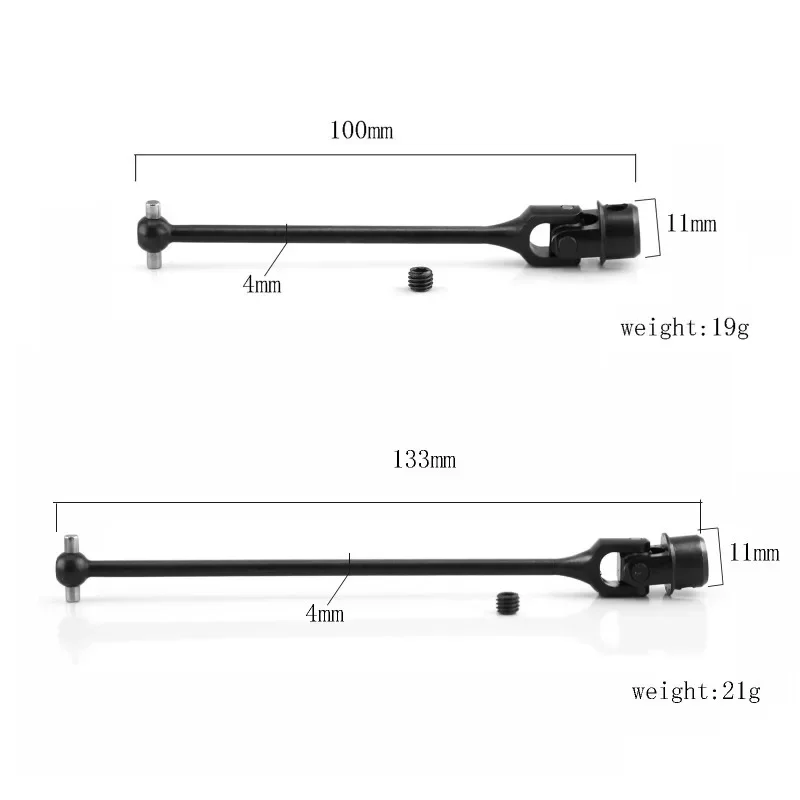 Metal Front and Rear Center Drive Shaft IF622 IF623 for Kyosho MP10 1/8 RC Car Upgrade Parts Accessories