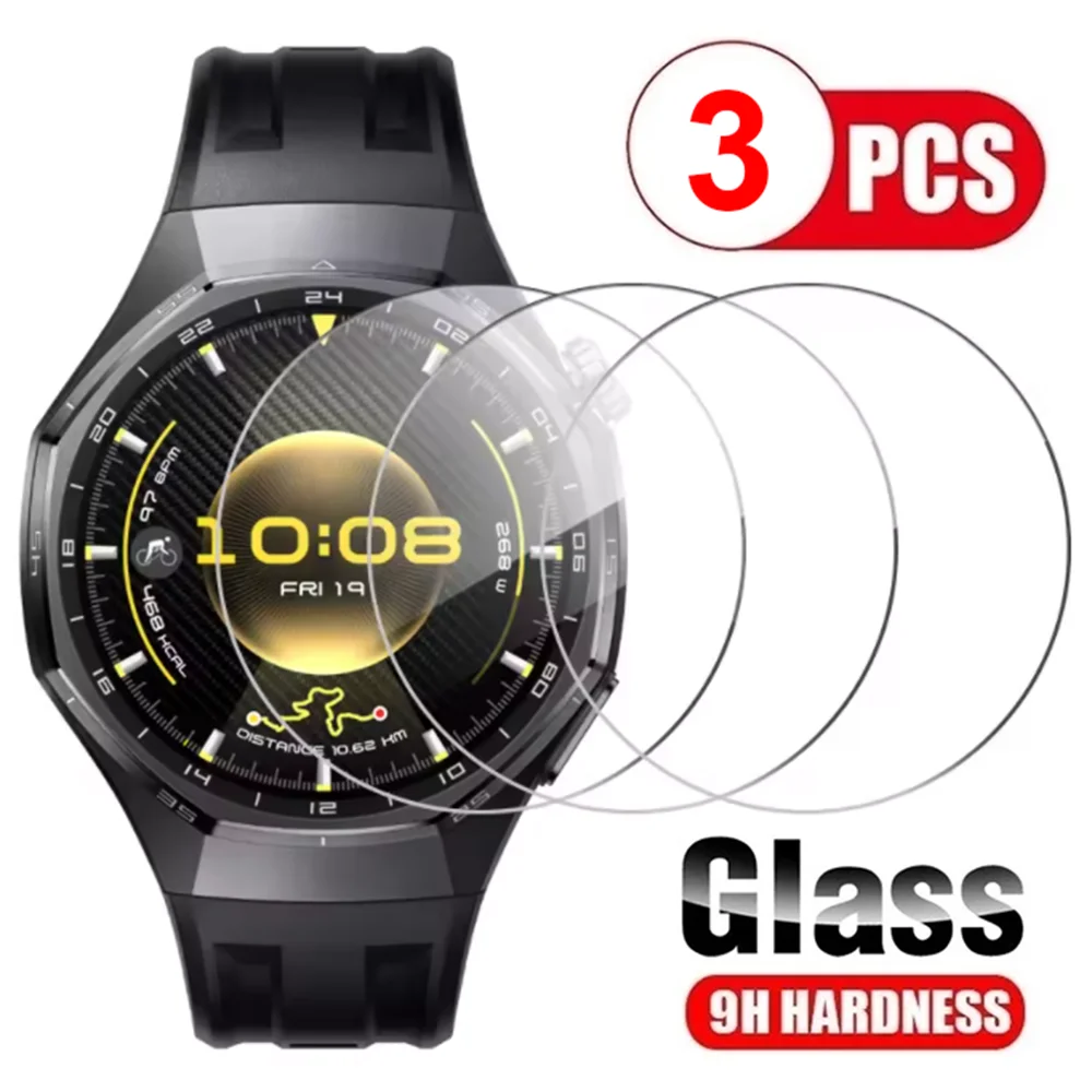 3Pcs Tempered Glass Protective Film For Huawei Watch GT6 46mm 41mm/GT6 Pro 46mm Smartwatch Screen Protector Film Accessories