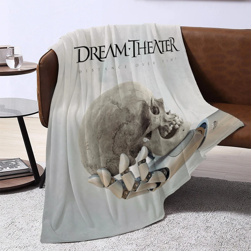 

Dream Theater Music Band Knee Blanket Fluffy Blankets & Throws for Lounge Luxury Designer Bedding Catnap Warm Winter Plaid Sofa