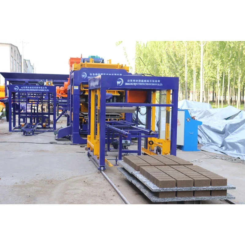 YG Color Pavers Hollow Cement Concrete Interlock Block Brick Making Machine South Korea Manually for Sale