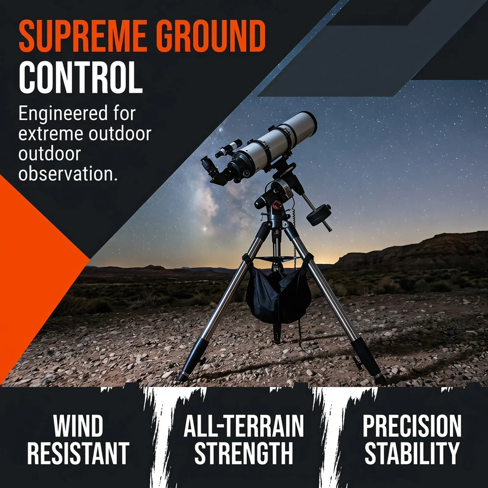 Nylon Heavy Duty Weighted Sandbag Tripod Counterweight for Telescope Stability Astrophotography Outdoor Stone Sand Bag