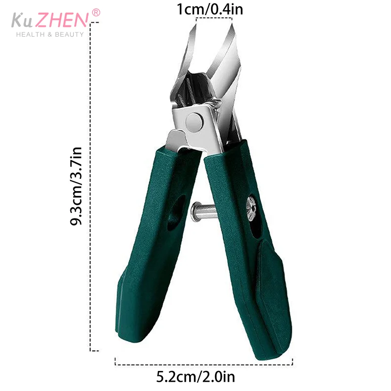 Tagliaunghie antispruzzo Tagliaunghie per unghie incarnite in acciaio inossidabile Pinze diagonali Tagliaunghie per uso domestico Strumenti per manicure