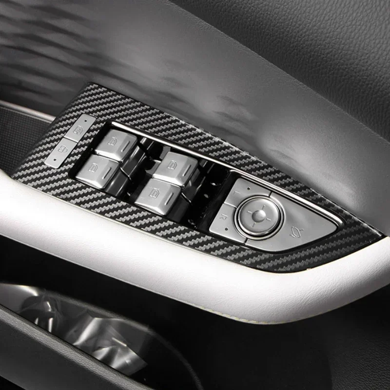 Car Interior Sticker Auto Lifting Window Panel Decal Gear Inner Door Protective Film Accessory For BEIJING BAIC5 X55 2023-2026