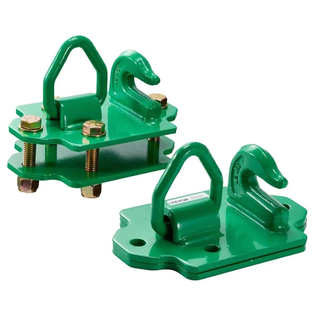 Ganchos de cubo para tractor de 3/8 ", ganchos de agarre de acero de grado 70, 12.000 libras para RV UTV