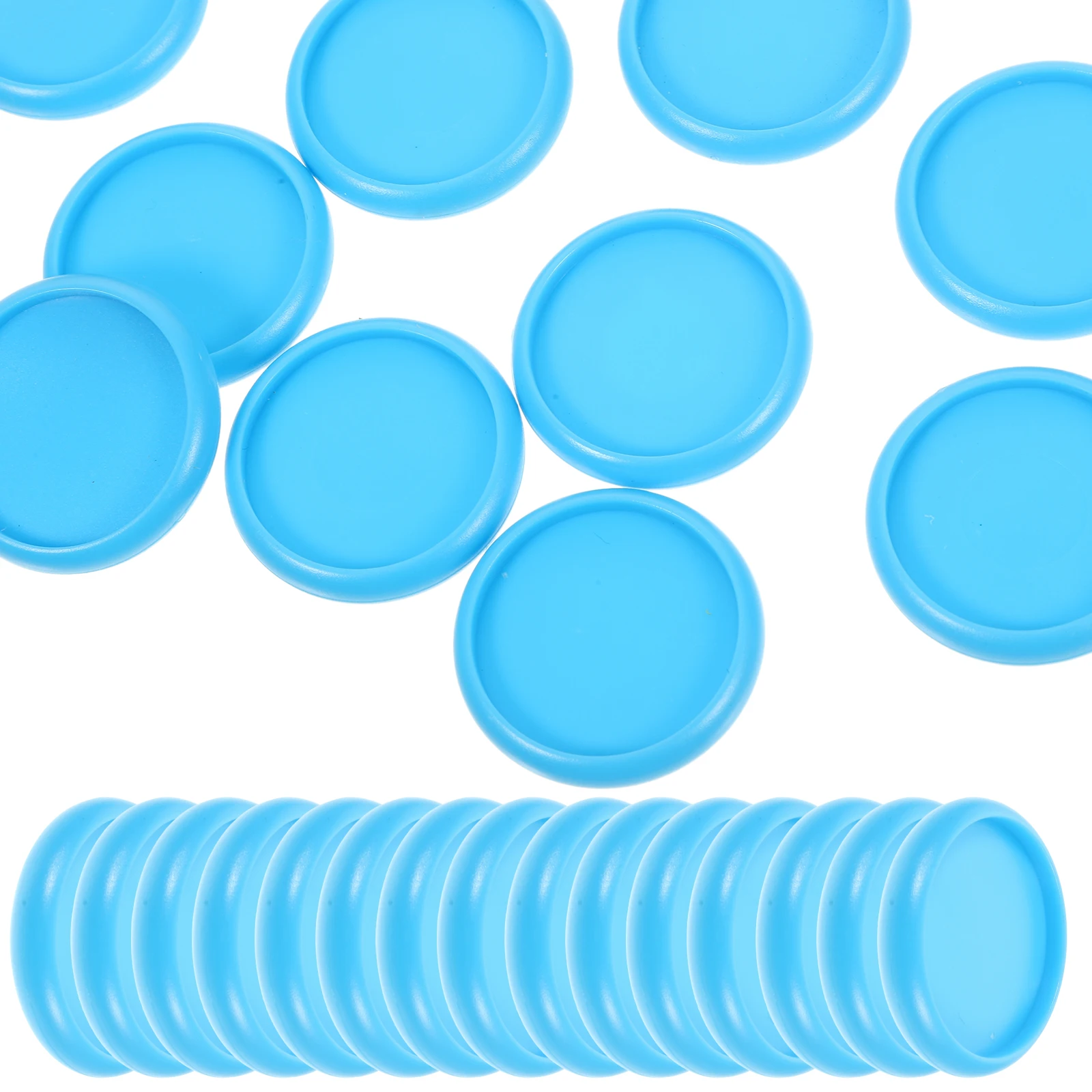 44 Pcs Disc Binding Buckle Planner Rings for Bound Discs Binder Hinge Loose Leaf Abs Discbound Mini Office Note Pads