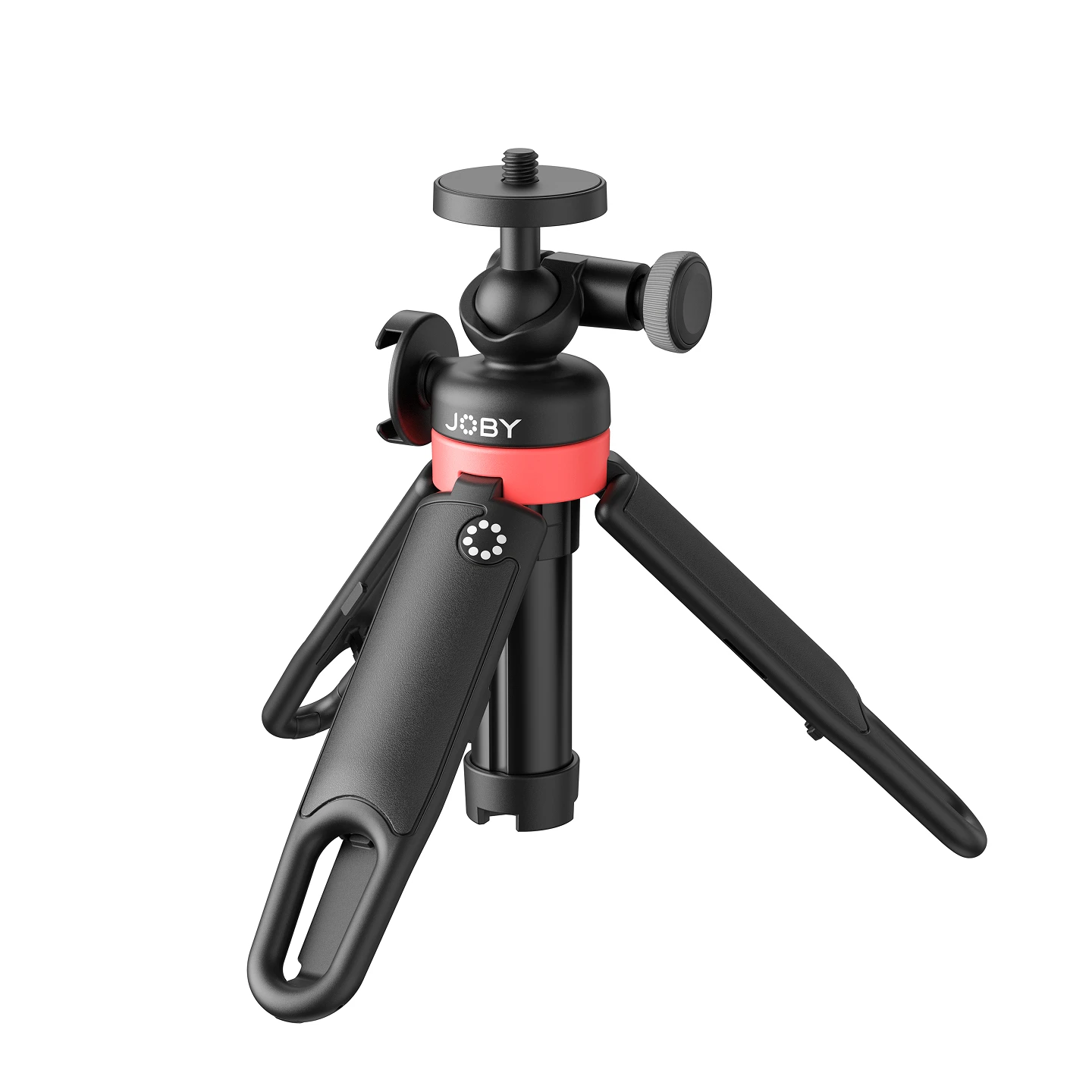 JOBY HandyPod HD03 Clip Extend Statief Drie opnamemodi voor livestreaming-opnamen met 5-delige verlengstok 360 ° Kogelkop