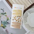 Yellow flowers  6Pcs