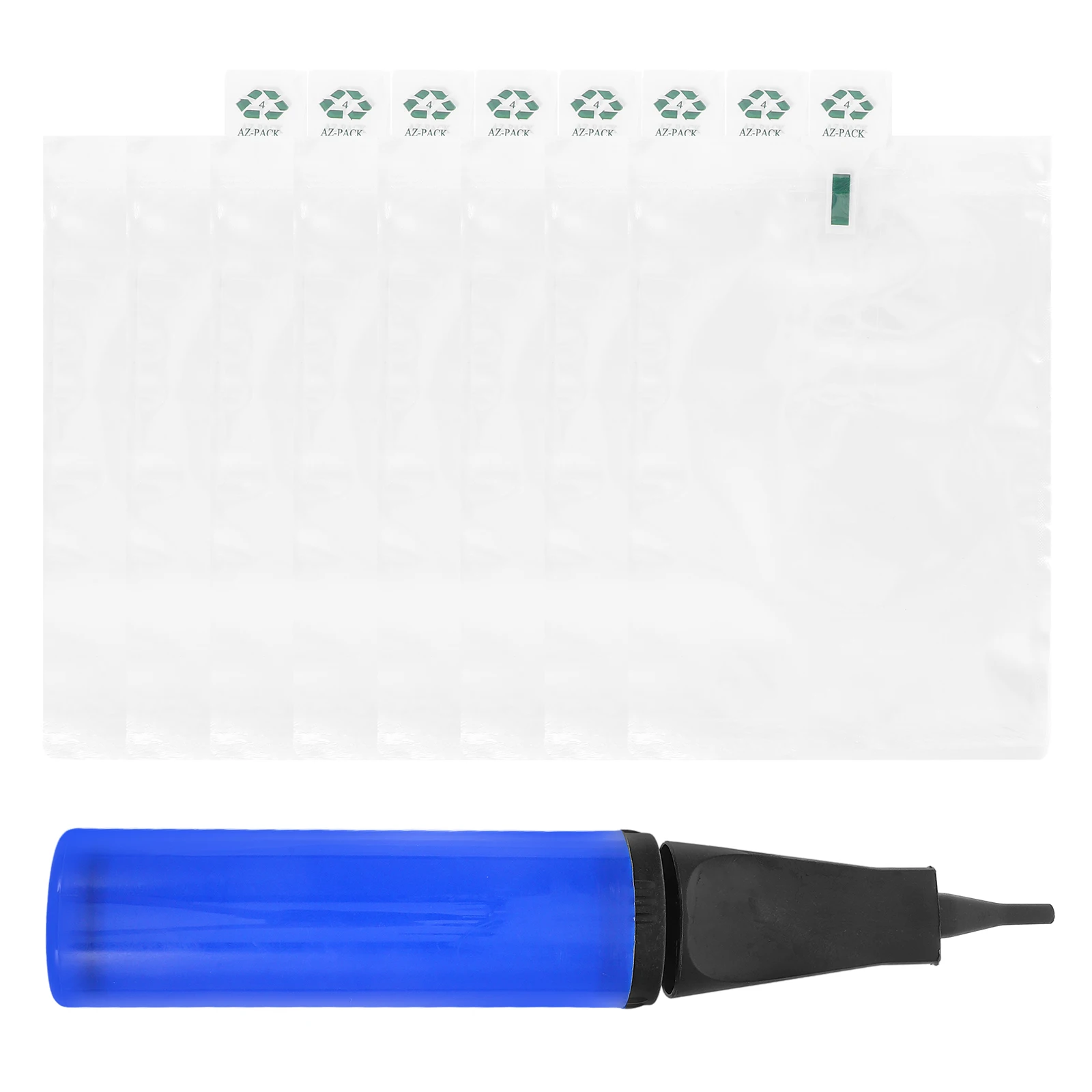 

1 set 20x15cm Inflatable Air Bags Packing Fillers Random Color Pump PE PO Material Shock Proof No Leakage Office Supplies