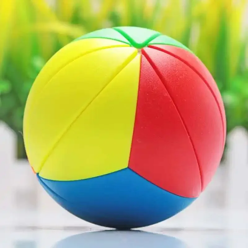 YJ Ye et Ball Cubo sem adesivos Estranho Torção Quebra-cabeça Bola Ivy Ball Cubos exclusivos para crianças e adultos 6,6 cm / 2,6 polegadas