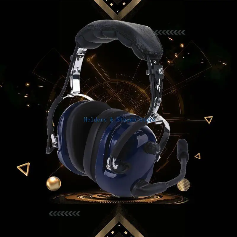 Y4UE AIR RA200 Авиационная пилотная гарнитура с Dual Plugs Mono Switch Mp3 Музыка Music Вход Введите шумоподобный снижение в