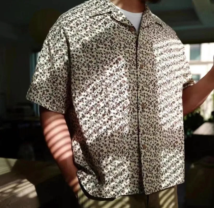 VISVIM WMV KOFU ICT WALLIS SHIRT floral floral print Hawaiian shirt