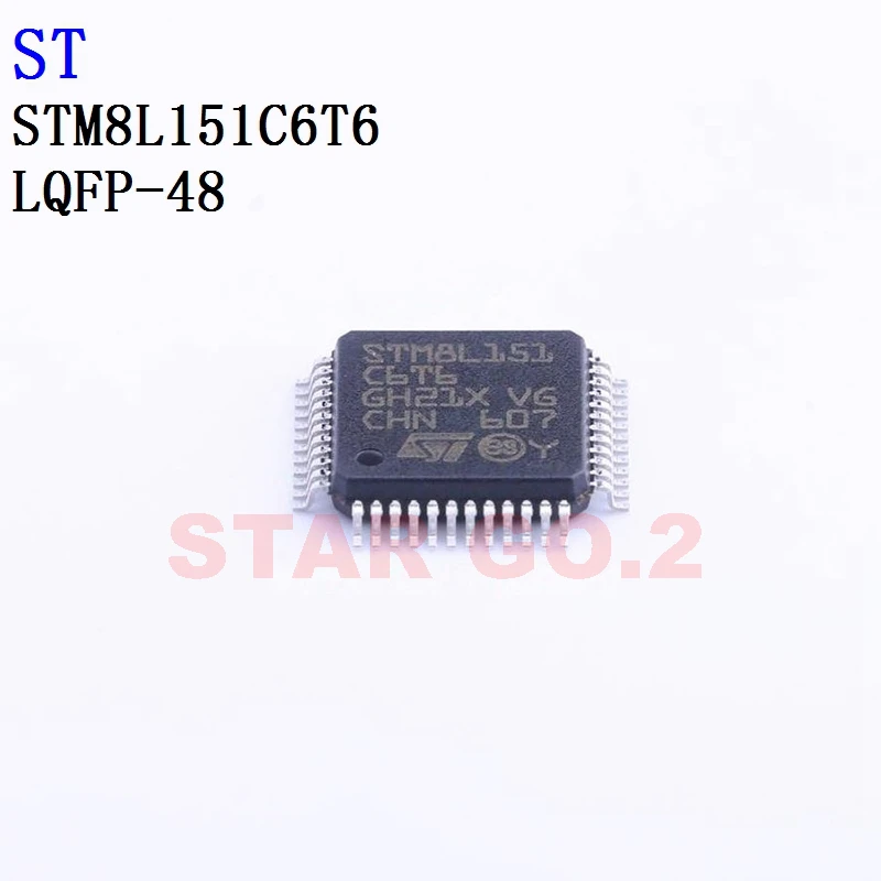 

5PCSx STM8L151C6T6 LQFP-48 ST Microcontroller