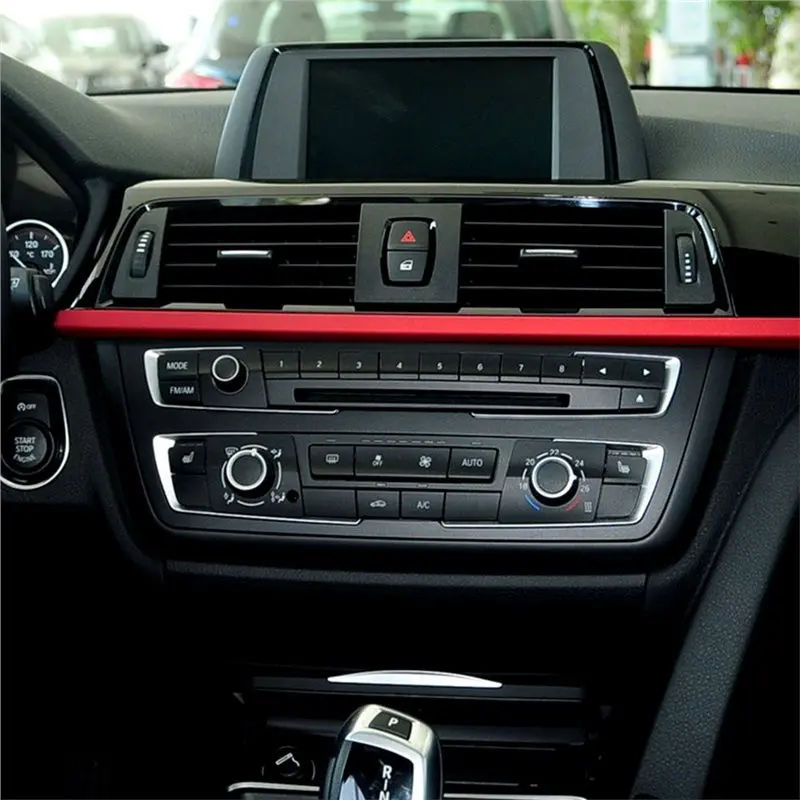 【AC77 Top !! 】Center Console A/C Button Cover 64119287344 For BMW 3 Series F30 F34 F35 1 2 4 Series F20 F21 F22 F23 F32 F33