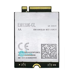 Quectel EM120K-GL LTE-A cat12モジュールm.2キー-b,em06 EM060K-GL EM12-G EM121R-GL M120R-GL EM160R-GL rm500q rm502qと互換性があります