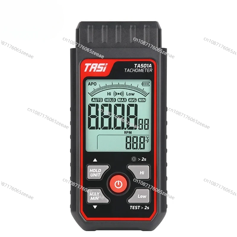 

TASI TA501A Laser Tachometer Up to 999999 Non-Contact Digital Laser Tachometer For Machinery Industry Car Motors Speed Test