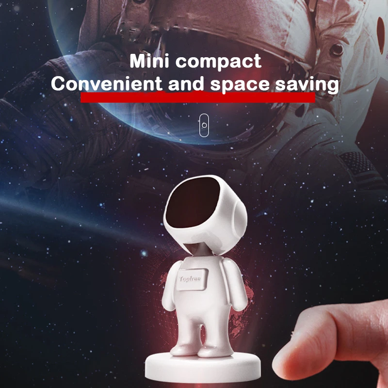 UTHAI Mobile phone navigation 360 degree rotating magnet astronaut carrier magnetic magnetic magnetic magnet carrier vehicle