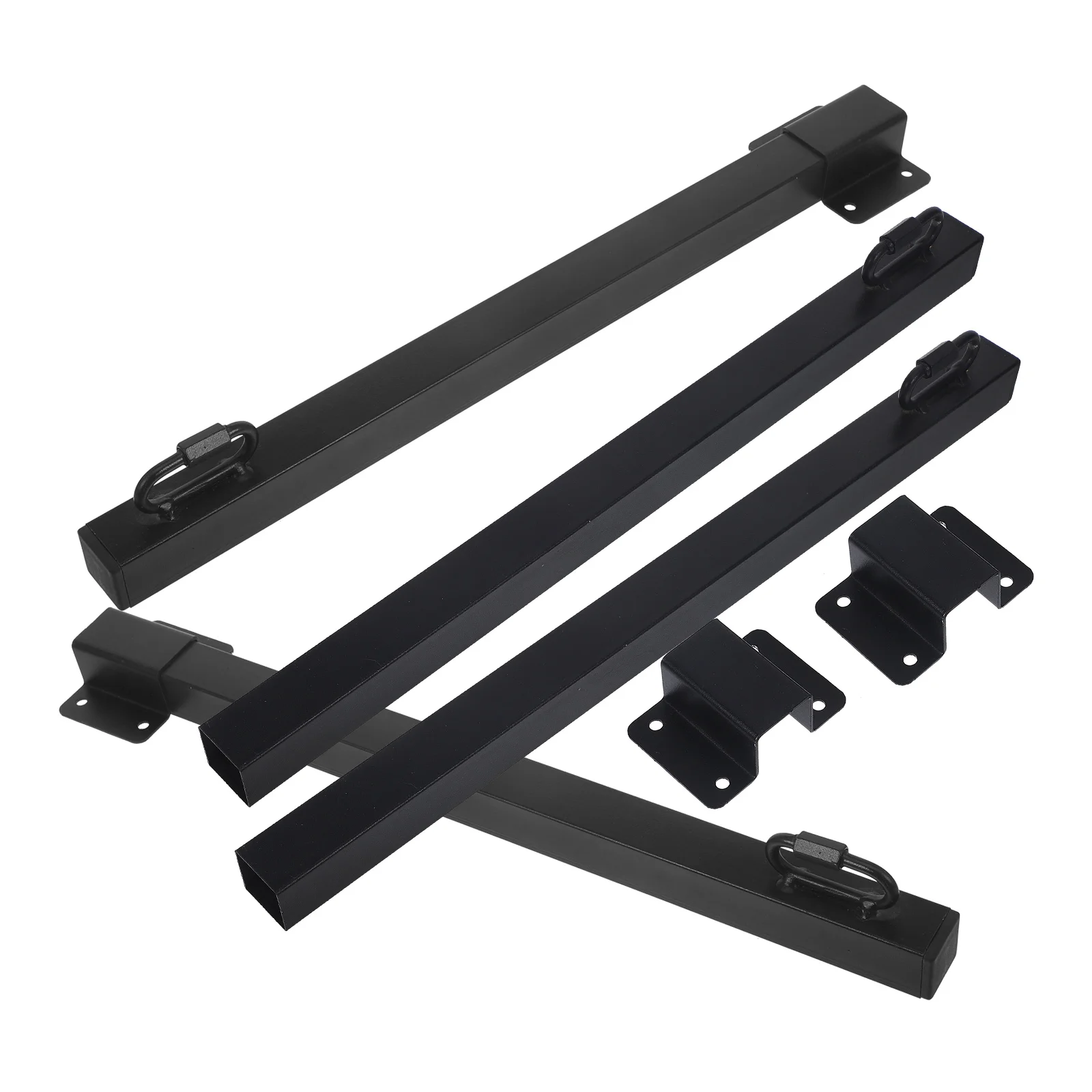 

4Pcs Outdoor Light Poles String Light Poles Hanging Pole Bird Feeder Holder Yard Fence Support Outside Lights Pole