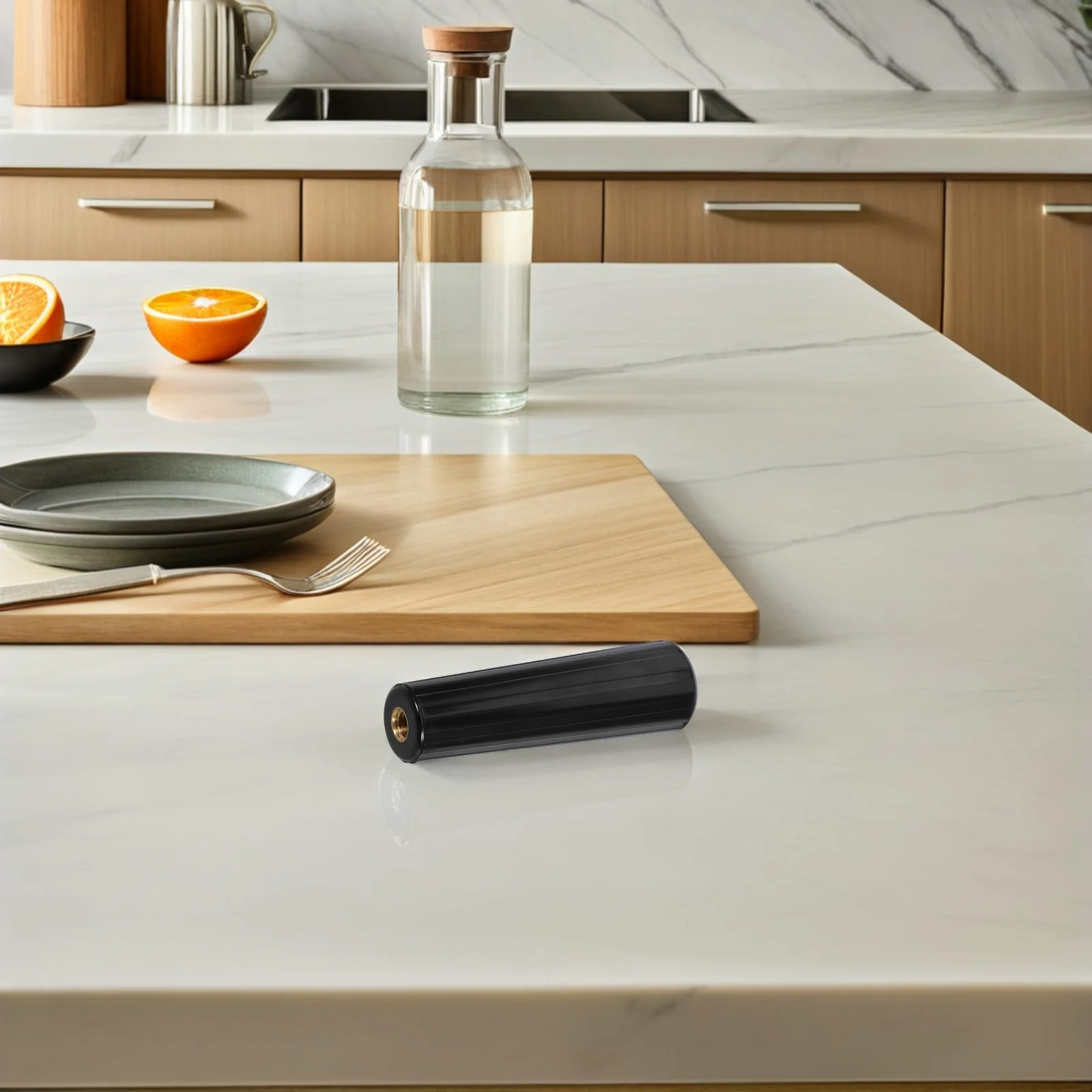 

2Pcs Insulated Grill Handle Heat Resistant M10 Thread Replacement Barbecue Tool Outdoor Rotisserie Rod Holder