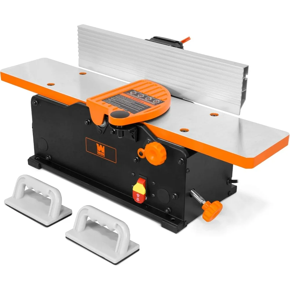 

6-Inch 10-Amp Electric Spiral Jointer for Benchtop Woodworking