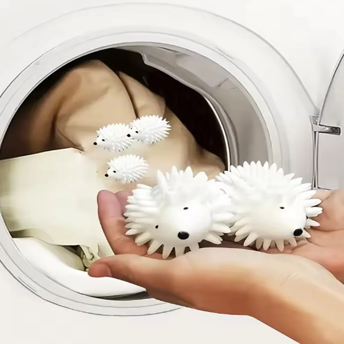 

Шарик для стирки, белый ежик, пятновыводитель, защита от запутывания, волшебная стирка, чистка, спутывающая одежда, универсальные стиральные машины
