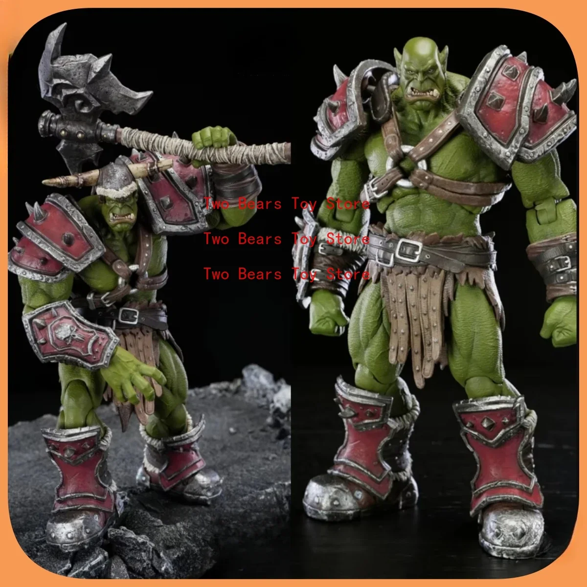 

New Stock Memory toys 1/12 Scale Adventurer World Orc Captain Kagas Full Set About 20.5cm Action Figures Model Toys Gifts
