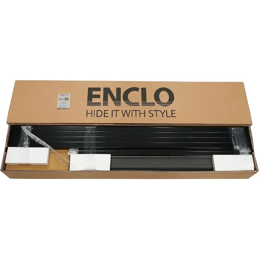 مجموعة شاشة الخصوصية الخارجية بطول 4 أقدام × 3 أقدام مع تصميم مقطوع بالليزر، وألواح سياج من الفينيل بلون الفحم - سهلة التجميع #5