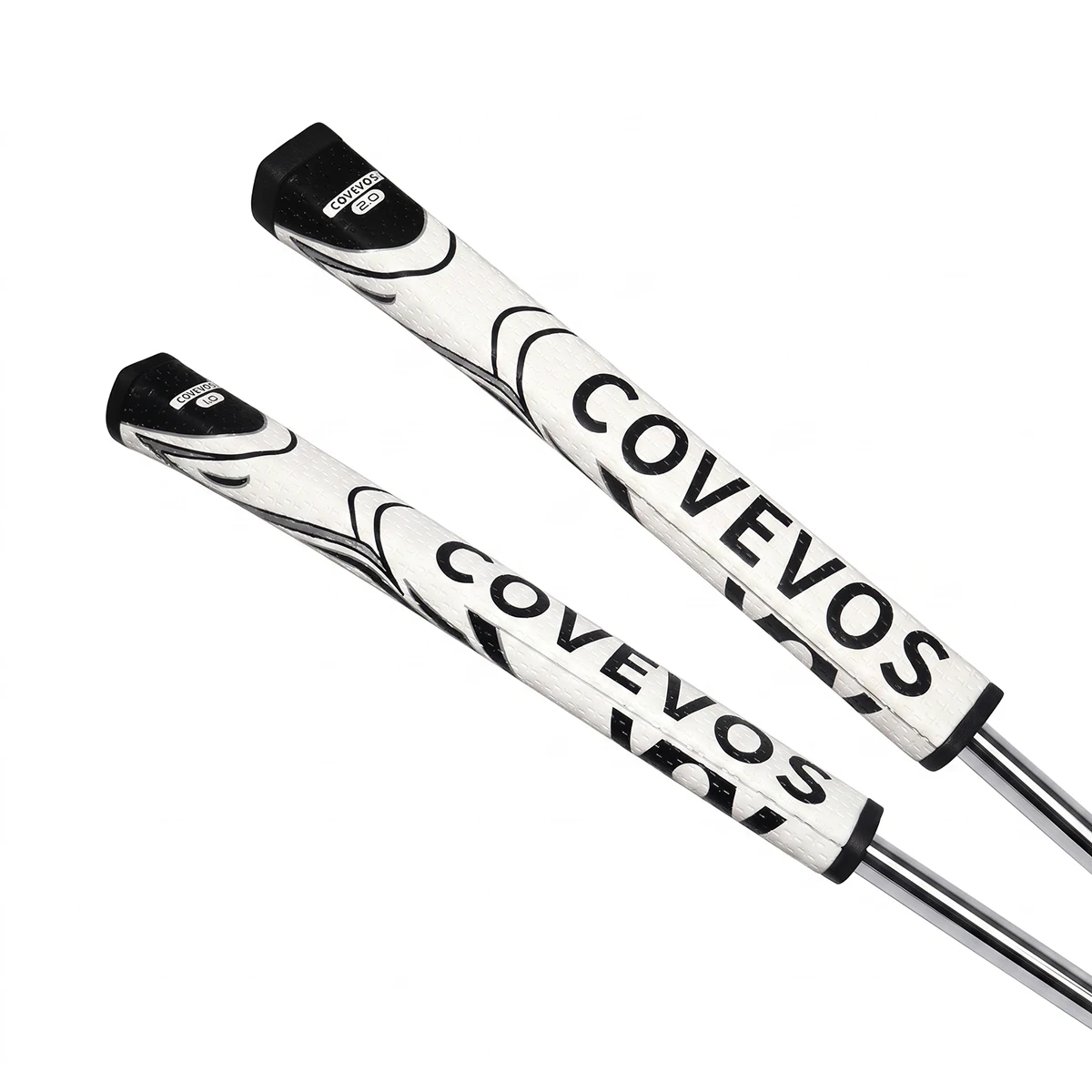 Golf Putter Grip, Pu Soft Non-Slip Sweat-Absorbing Golf Club Replacement Handle, Black and White Pattern, Shock-Absorbing and Comfortable, Suitable for Male and Female Golfers