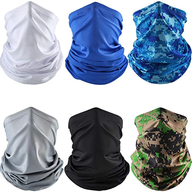 Face Sacrf Bandana Neck Gaiter Sunscreen Headscarf Outdoor Fishing Cycling Headdress Balaclava