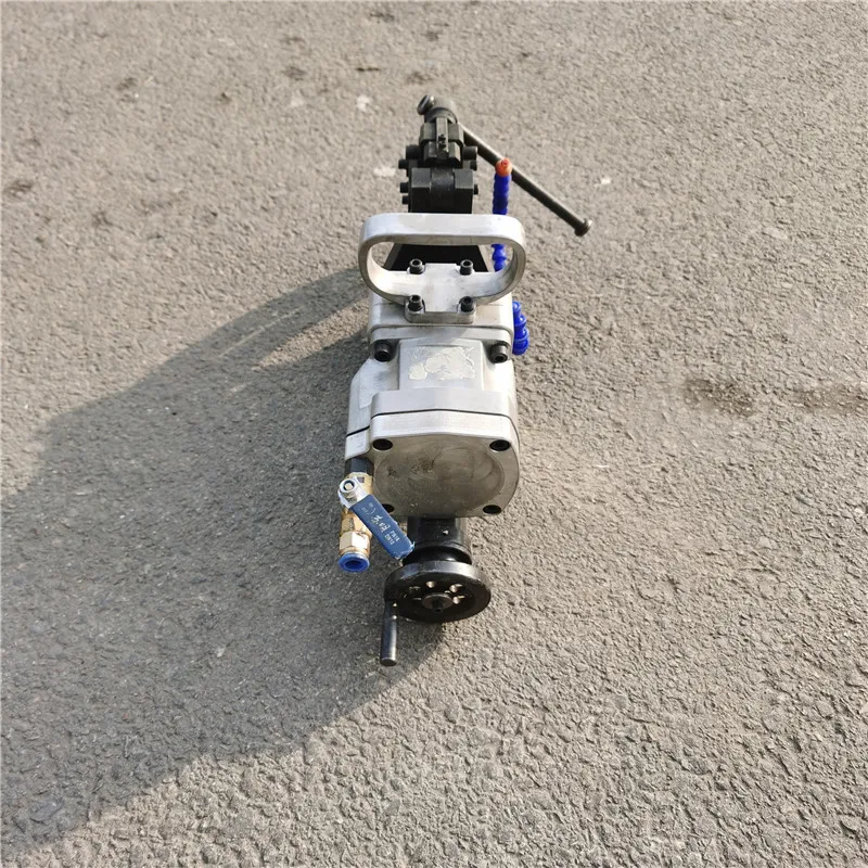 

Pneumatic rail drill Pneumatic rail light drilling machine with drill bit clamp