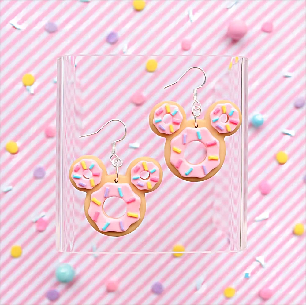 New Earrings Polymer Clay Moulding Bear/Ice Cream/Soft Clay Knife DIY Earrings Jewelry Pendant Making Clay Tool