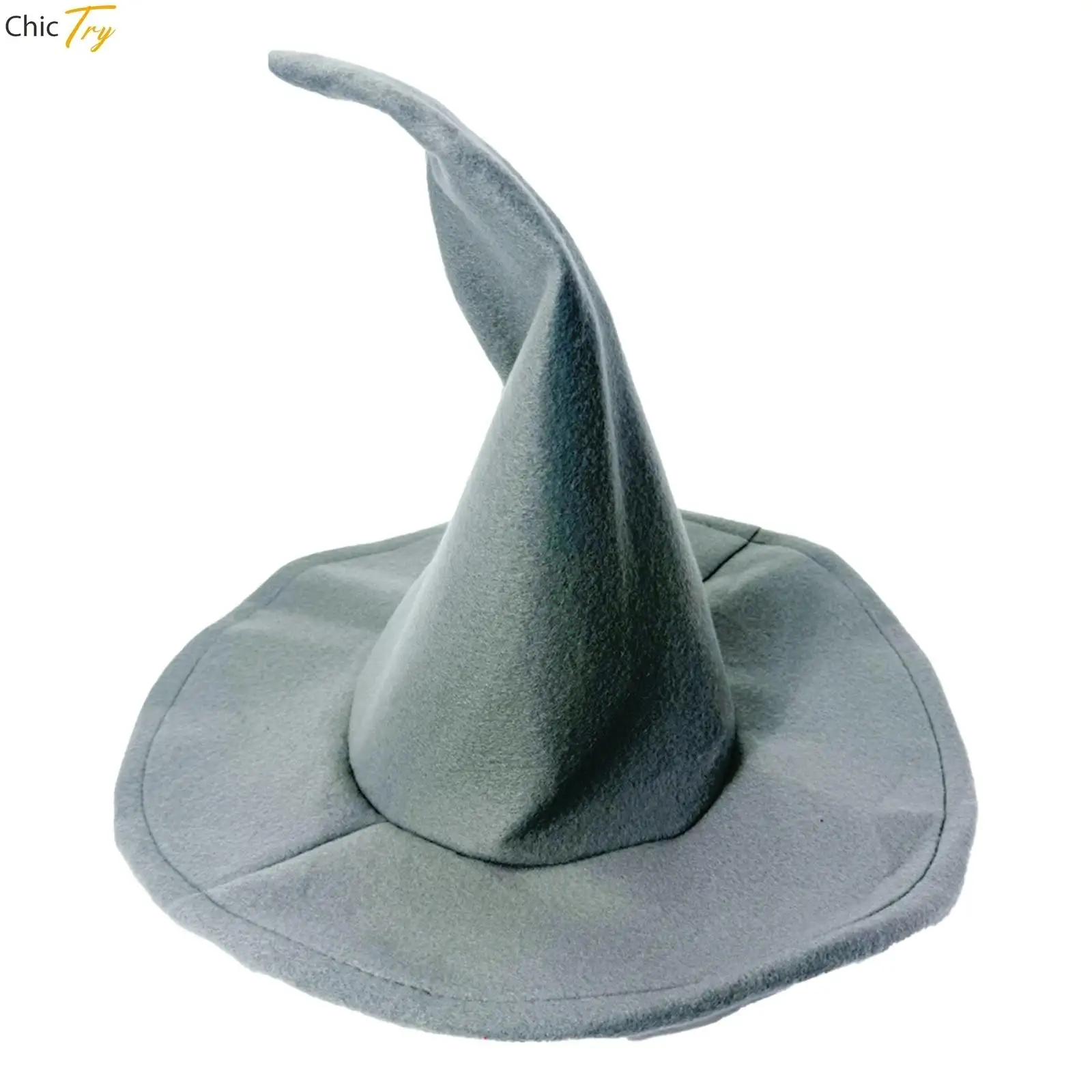Sequins Wizard Hat Adorned Halloween Cosplay Costume Accessory Witch Hat for Carnival Festival Party Cosplay Masquerade Costume