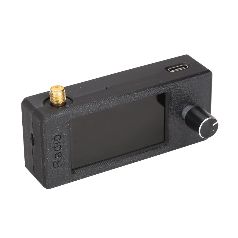 واضح ABS حالة ATS-mini V3 SI4732 0.5-108MHz جيب SSB راديو صغير ESP32 AM FM جميع الفرقة راديو استقبال مضخم ضوت سماعات الأذن Hi-Z