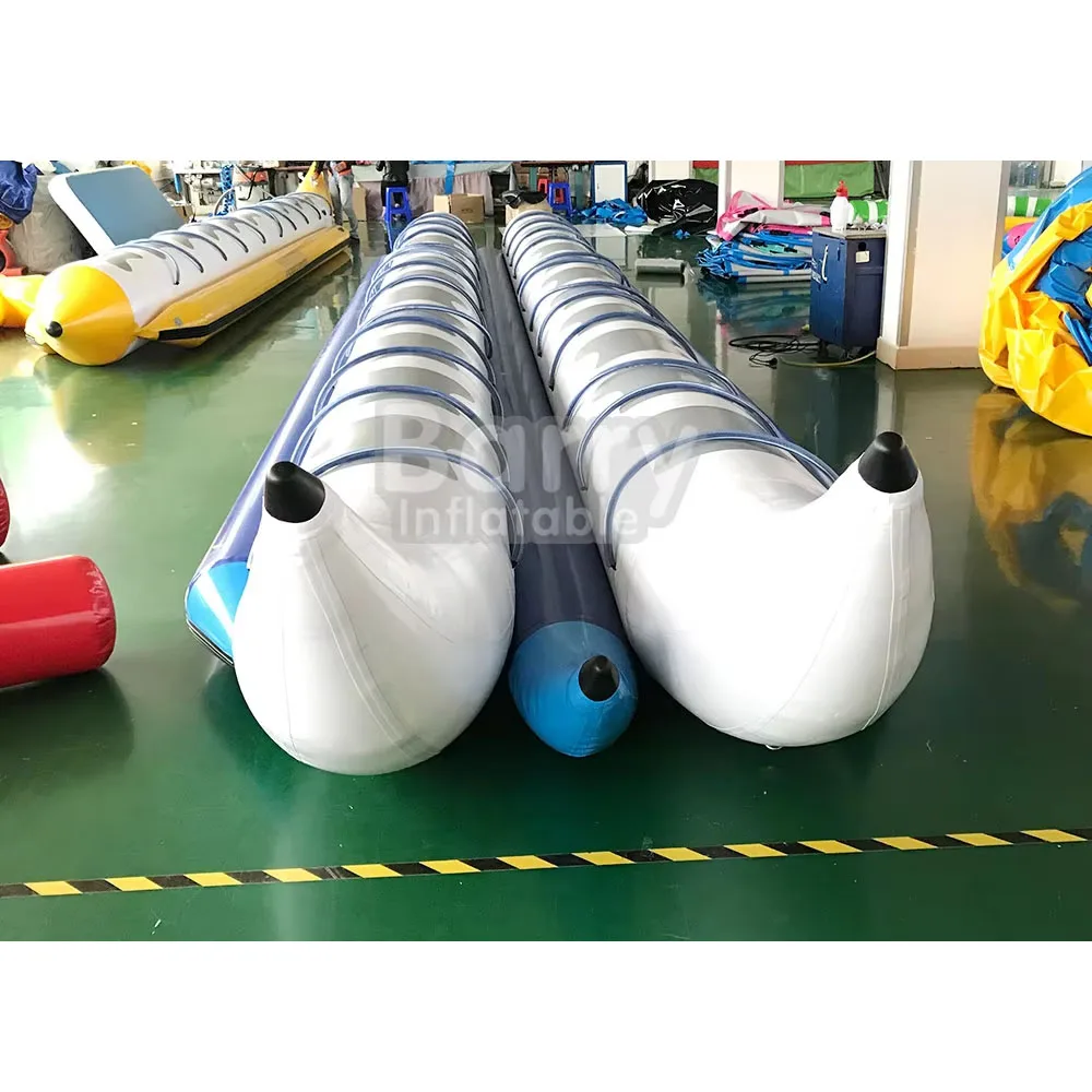 New Design Colourful Inflatable Flying Fish Banana Boat Float for Outdoor