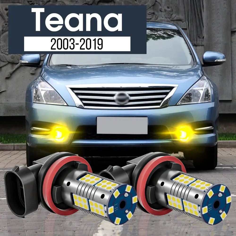 

2pcs LED Fog Light Lamp Blub Canbus Accessories For Nissan Teana J31 J32 J33 2003-2019 2010 2011 2012 2013 2014 2015 2016 2017