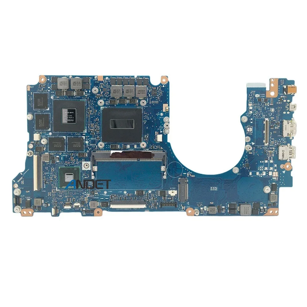 N501JW UX501J G501J UX50JW FX60J For ASUS Laptop Motherboard Mainboard W/i7-4710H/4720H 4750H GTX960M 4GB/8GB-RAM