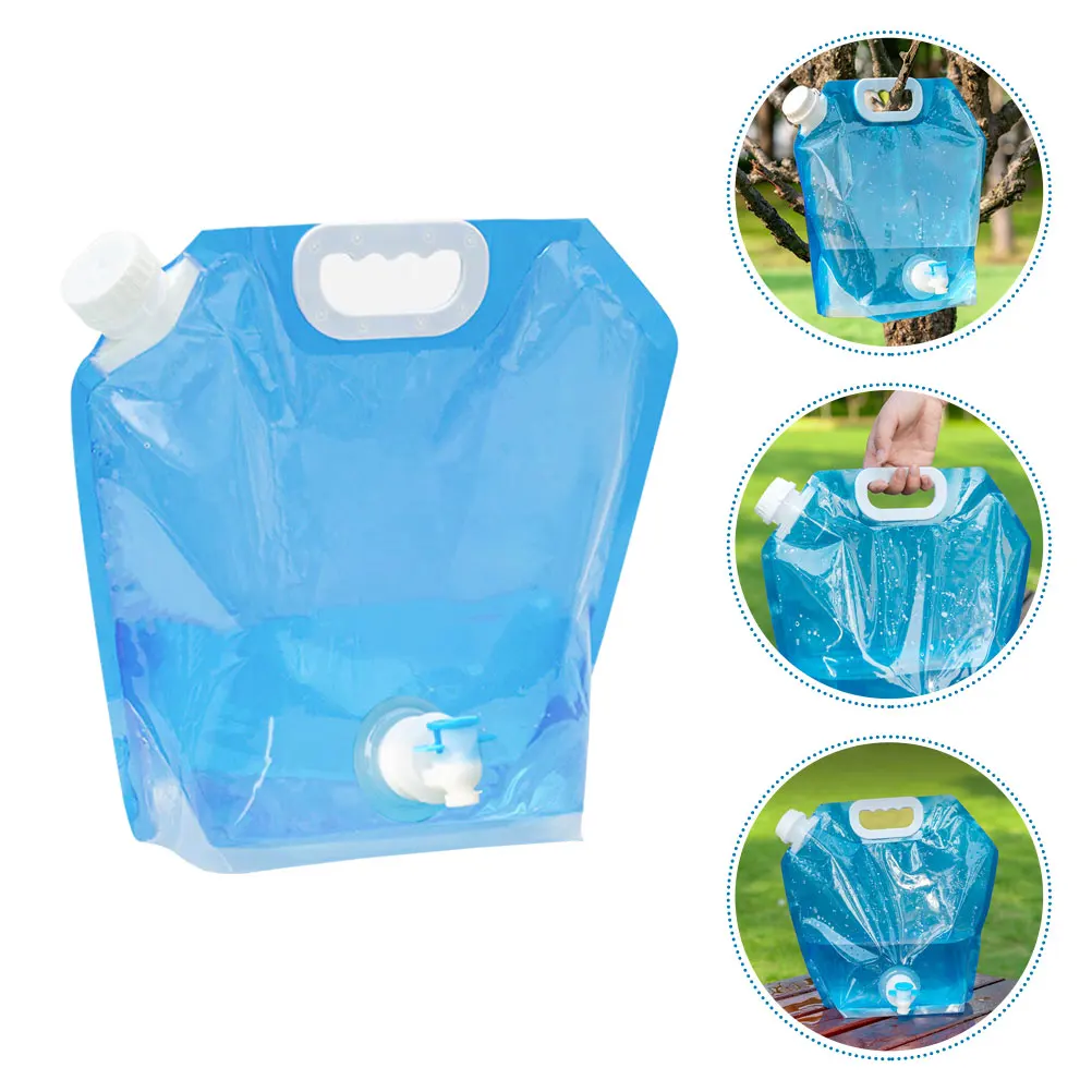

Outdoor Camping Water Bottle Portable Bag Large Capacity Storage Containers Travel
