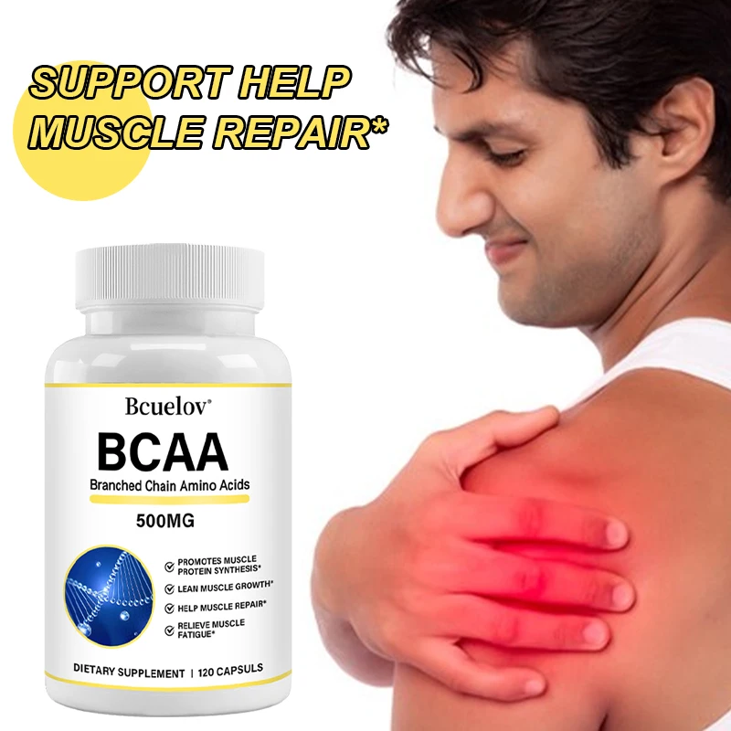 Bcaa Sports Nutrition Supplement, Muscle Synthesis, Fat Burning, Endurance Support