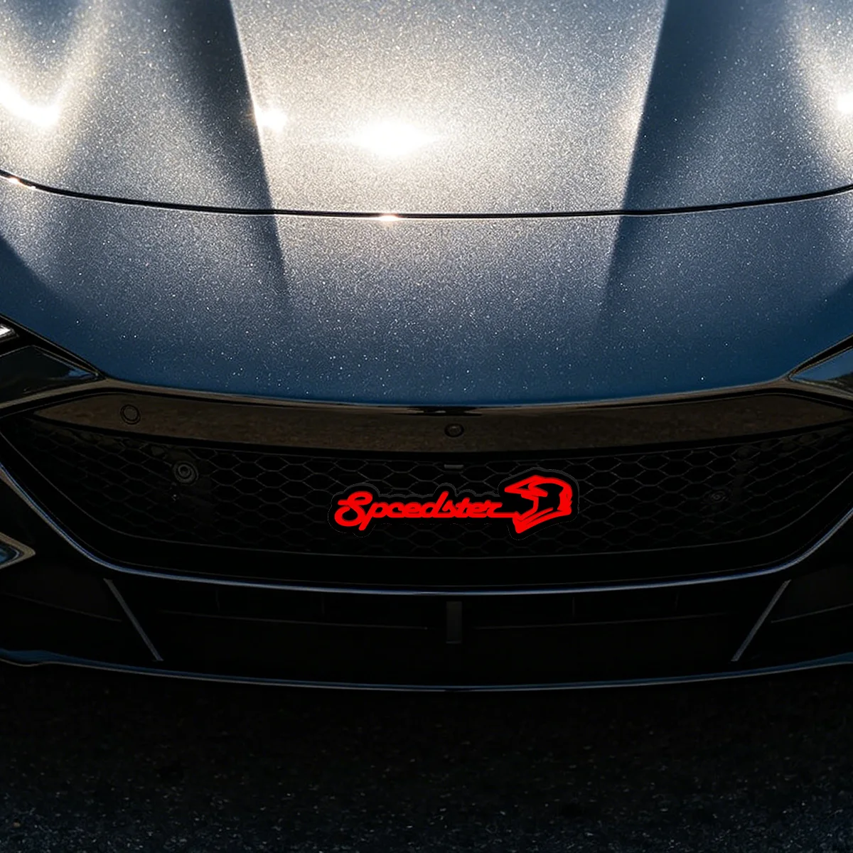 Classic Racing Helmet Acrylic Car Sticker Waterproof Script Letter Decal Trendy Auto Styling Accessory for Car Motorcycle  Gifts view 3